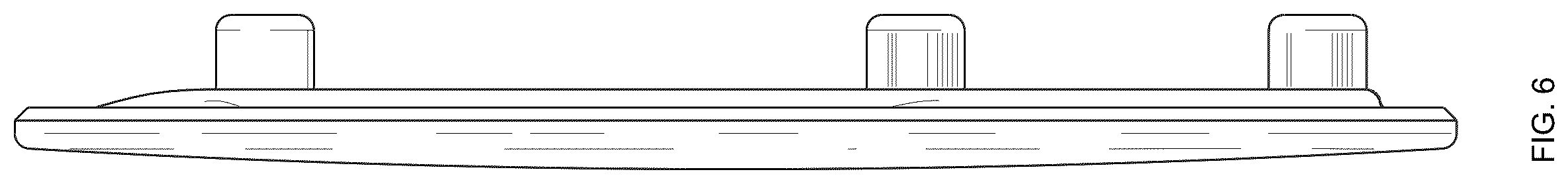 Patent USD1124267 Figure 6 – Cover for gutters