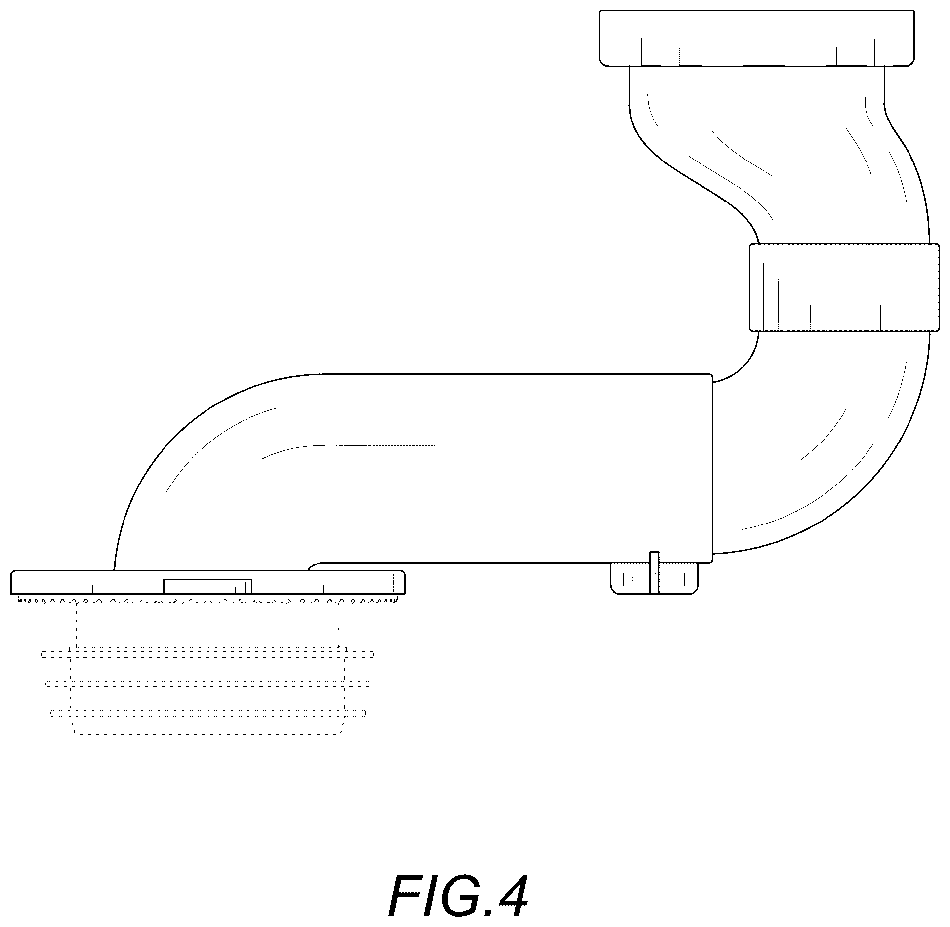 Patent USD1124268 Figure 4 – Drain