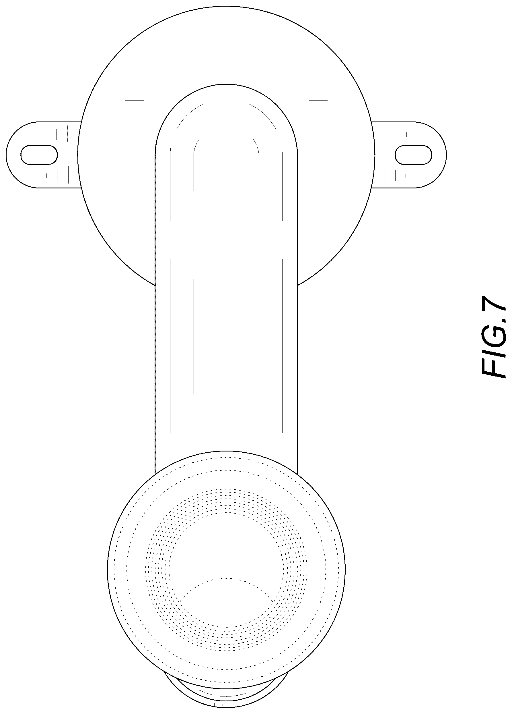 Patent USD1124268 Figure 7 – Drain