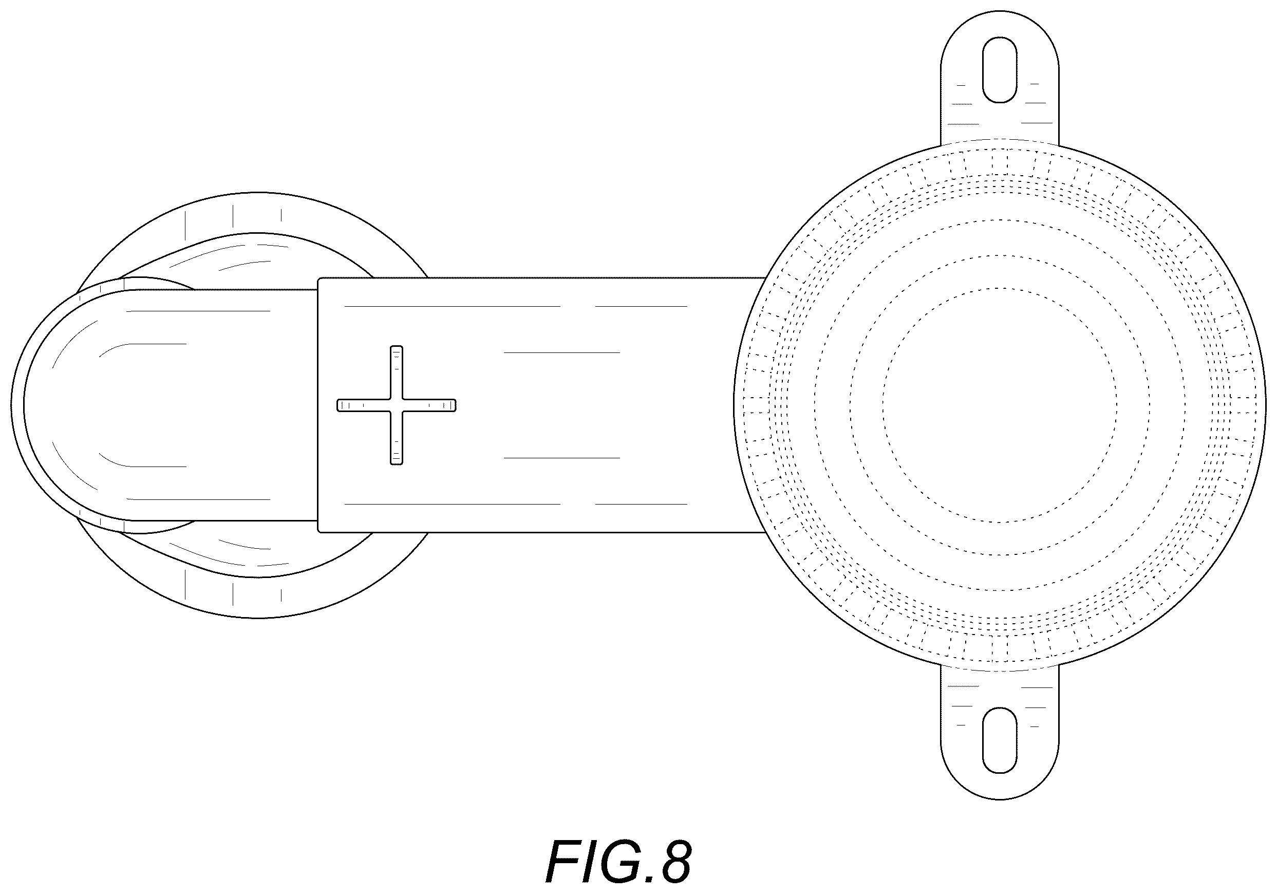 Patent USD1124268 Figure 8 – Drain