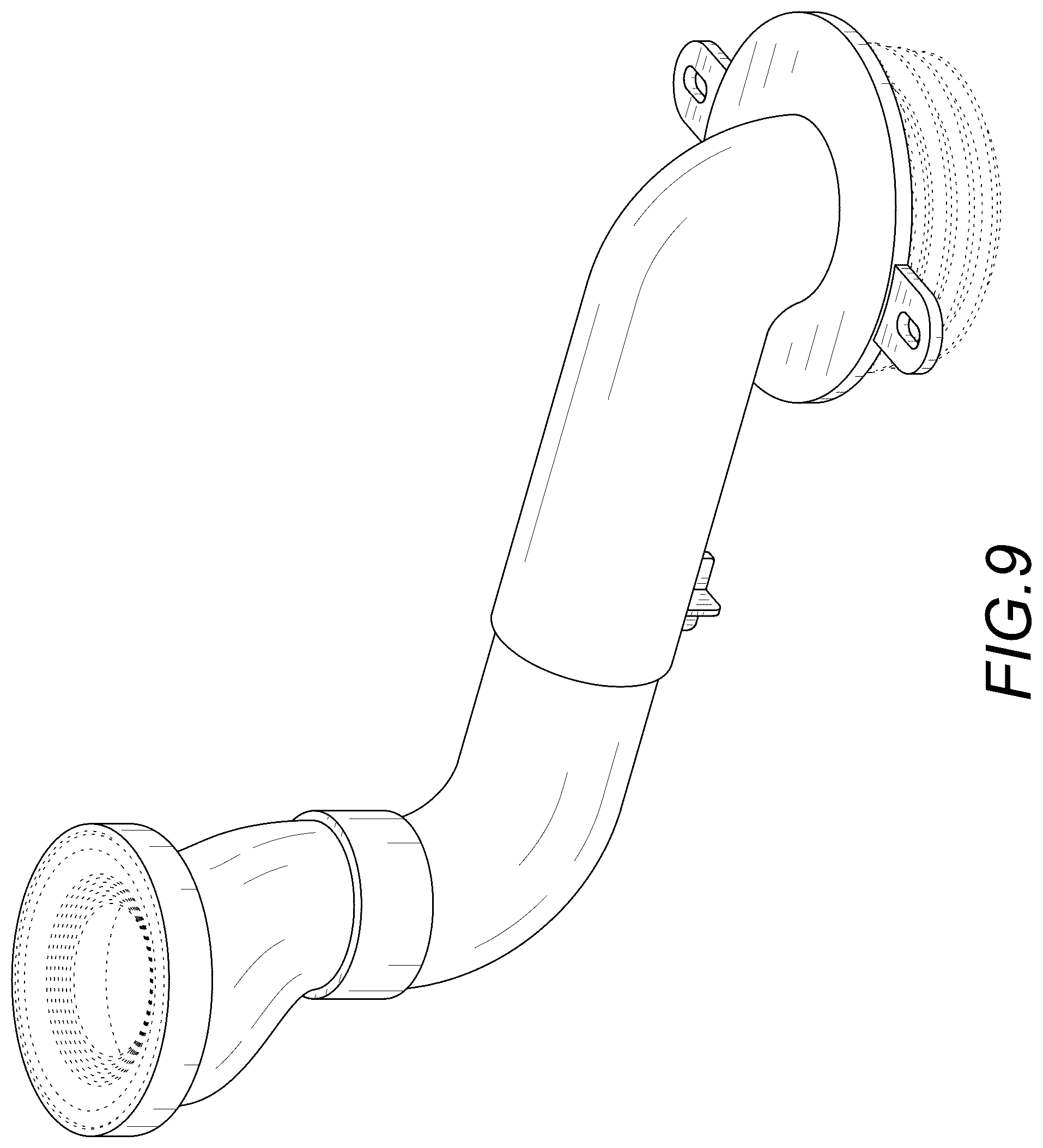 Patent USD1124268 Figure 9 – Drain