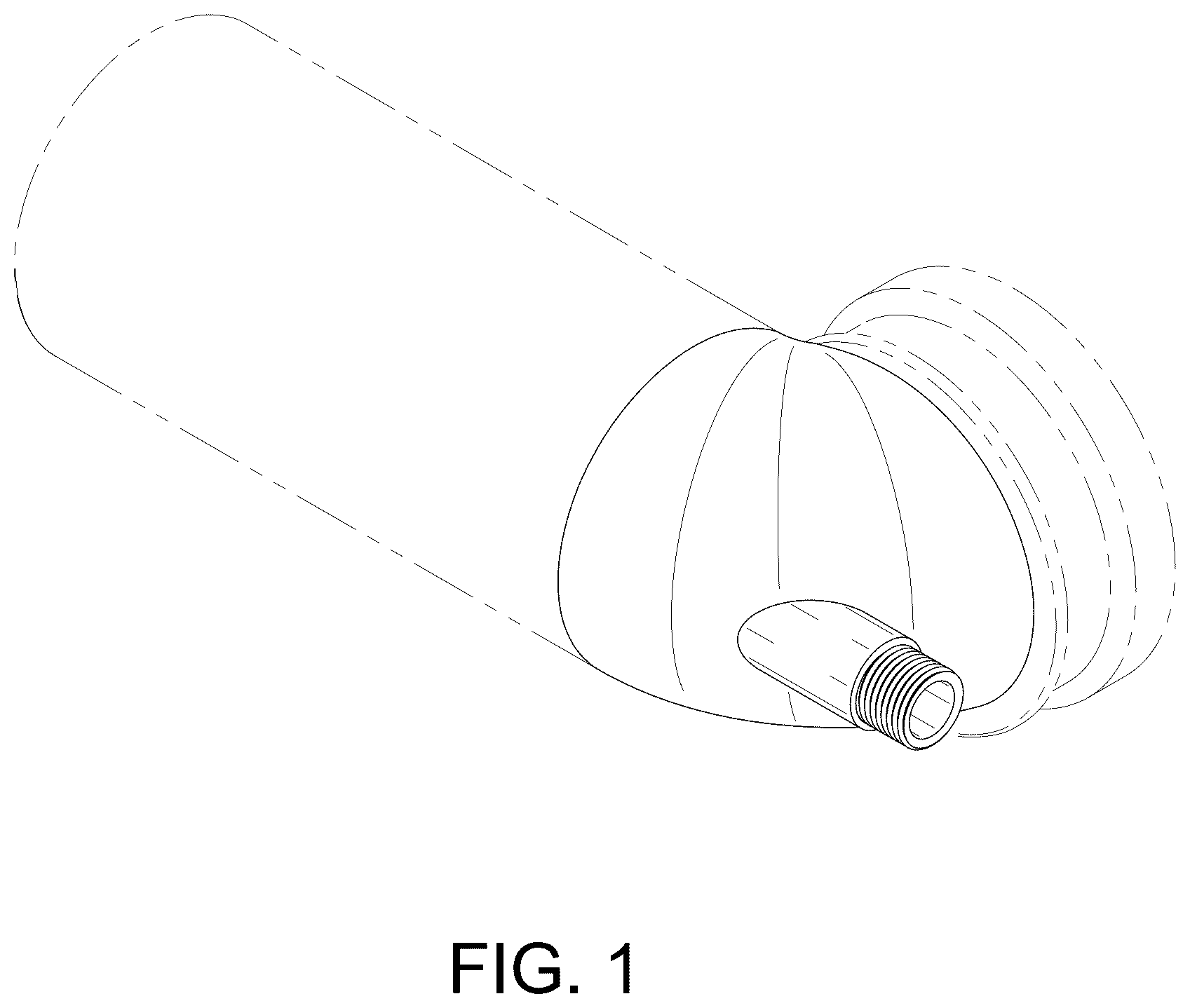 Patent USD1124269 Figure 1 – Pipe connector