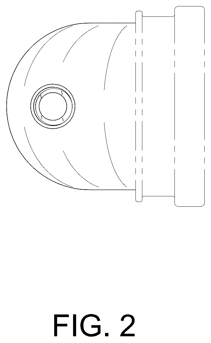 Patent USD1124269 Figure 2 – Pipe connector
