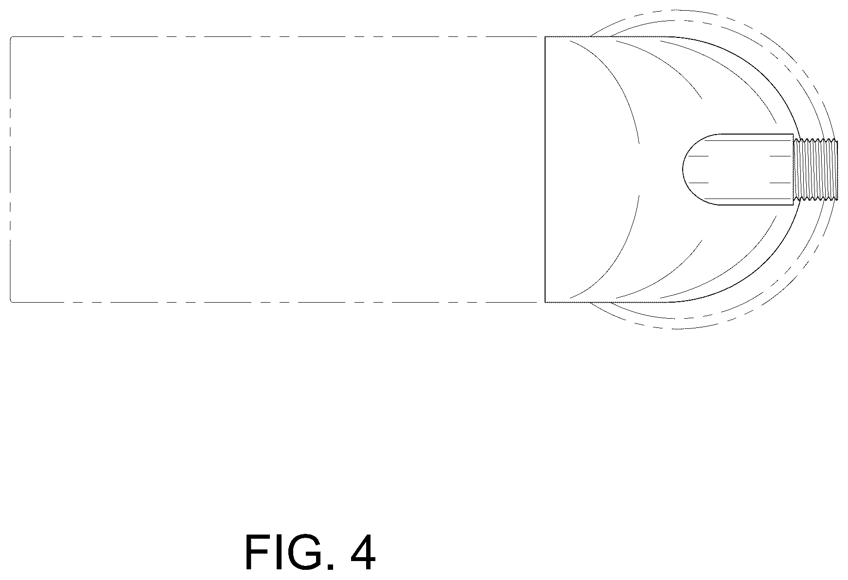 Patent USD1124269 Figure 4 – Pipe connector