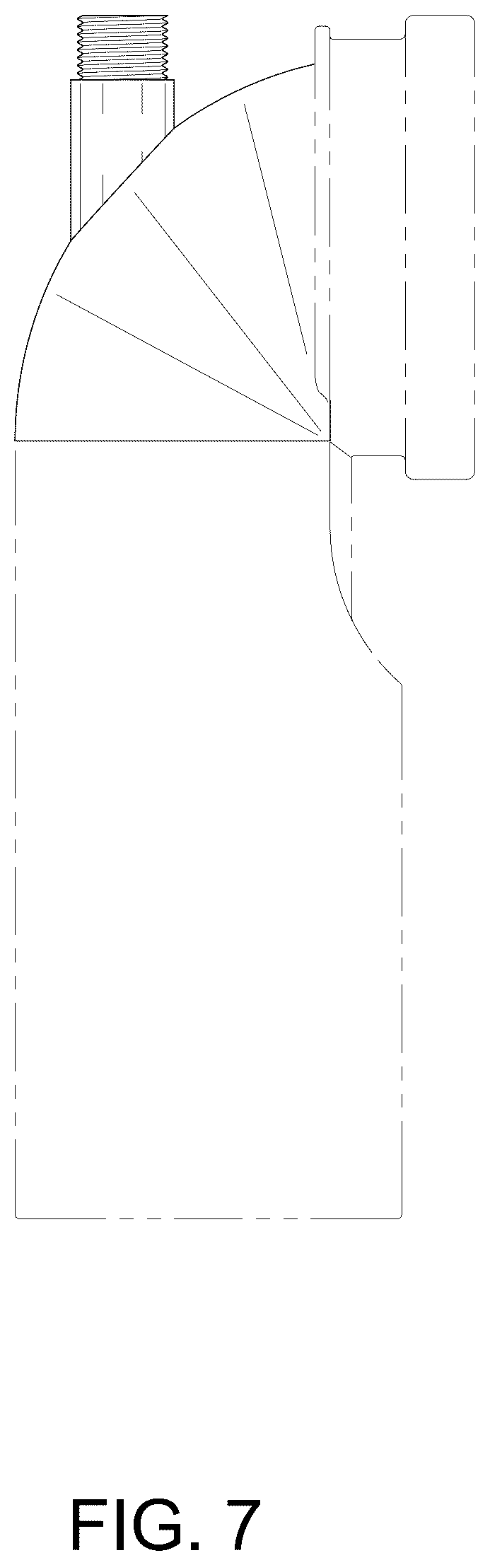 Patent USD1124269 Figure 7 – Pipe connector