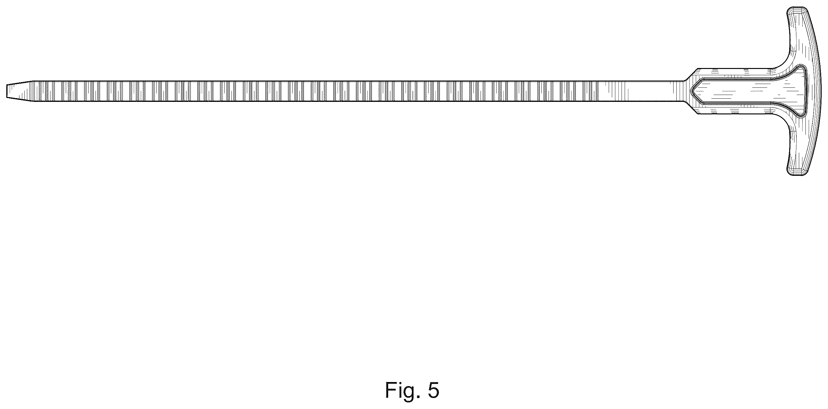 Patent USD1124270 Figure 4 – Irrigation coupler pull key
