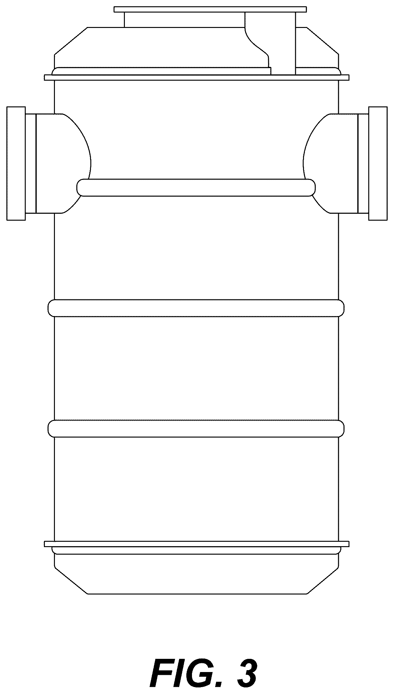 Patent USD1124273 Figure 3 – Gross pollutant trap