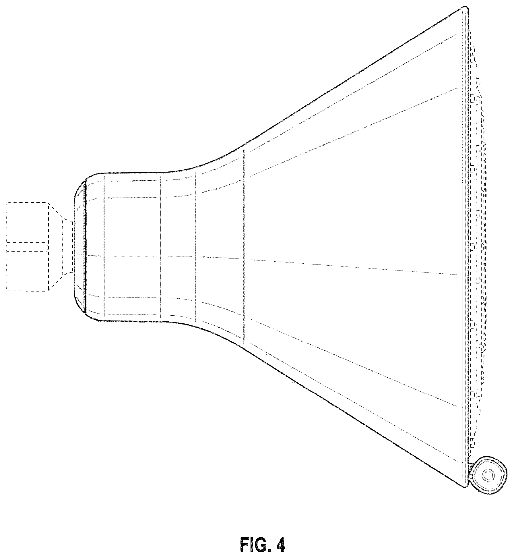 Patent USD1124274 Figure 4 – Shower head