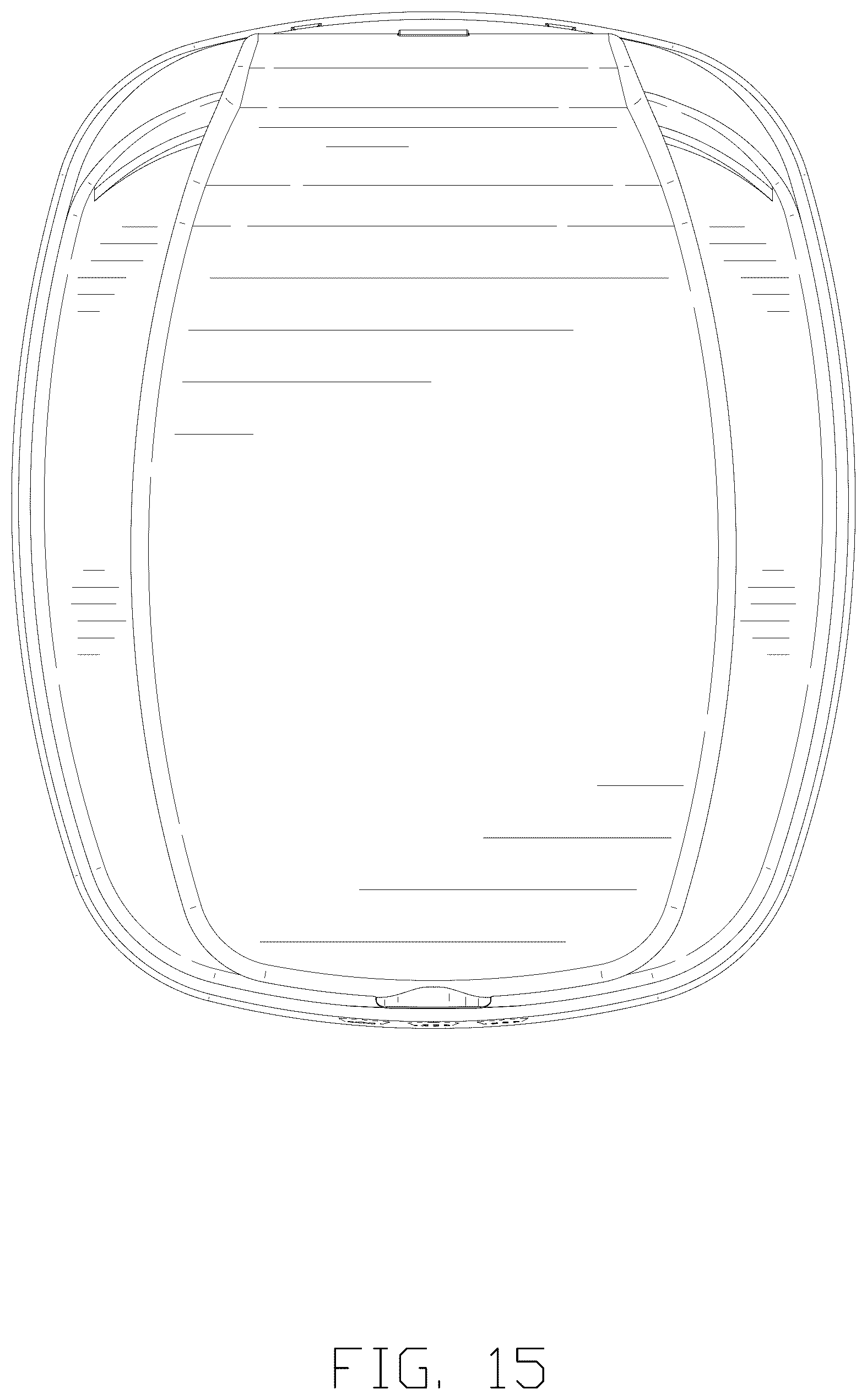 Patent USD1124276 Figure 15 – Portable toilet