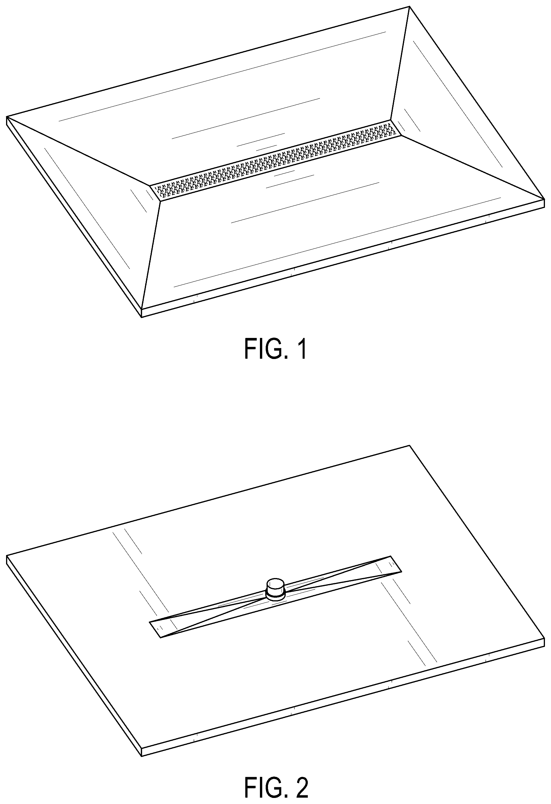 Patent USD1124277 Figure 1 – Shower pan