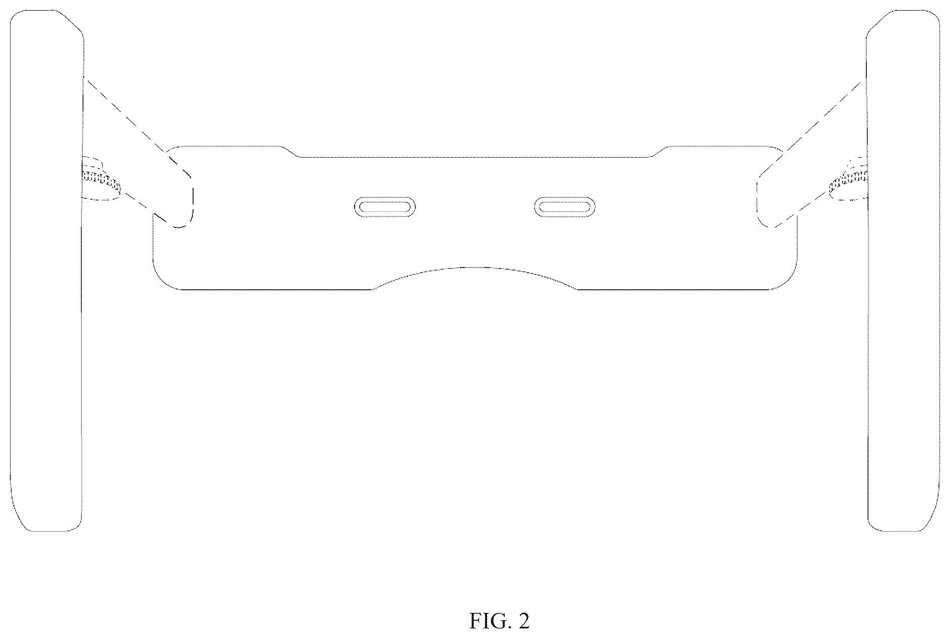 Patent USD1124278 Figure 2 – Toilet armrest