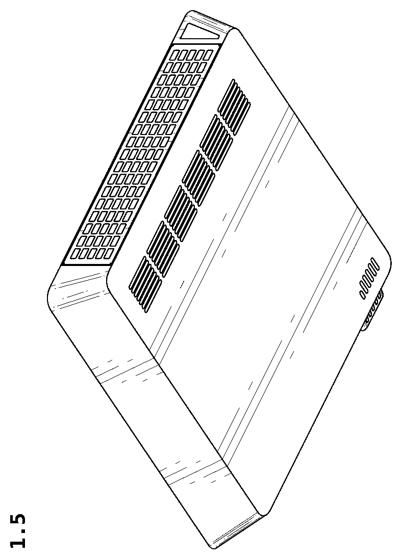 Patent USD1124279 Figure 5 – Heating equipment