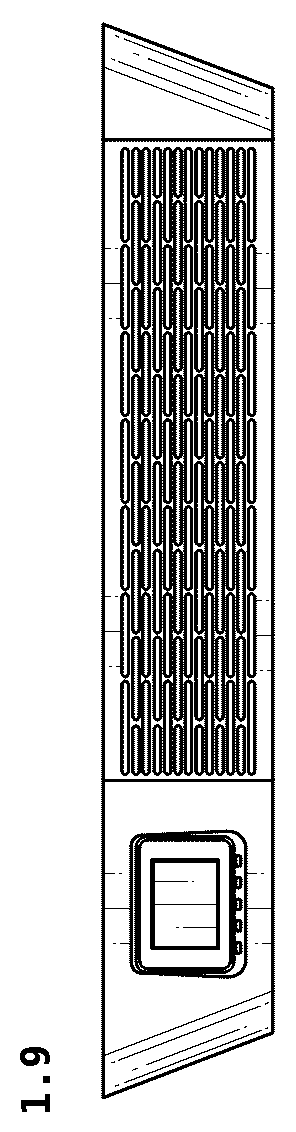 Patent USD1124279 Figure 9 – Heating equipment