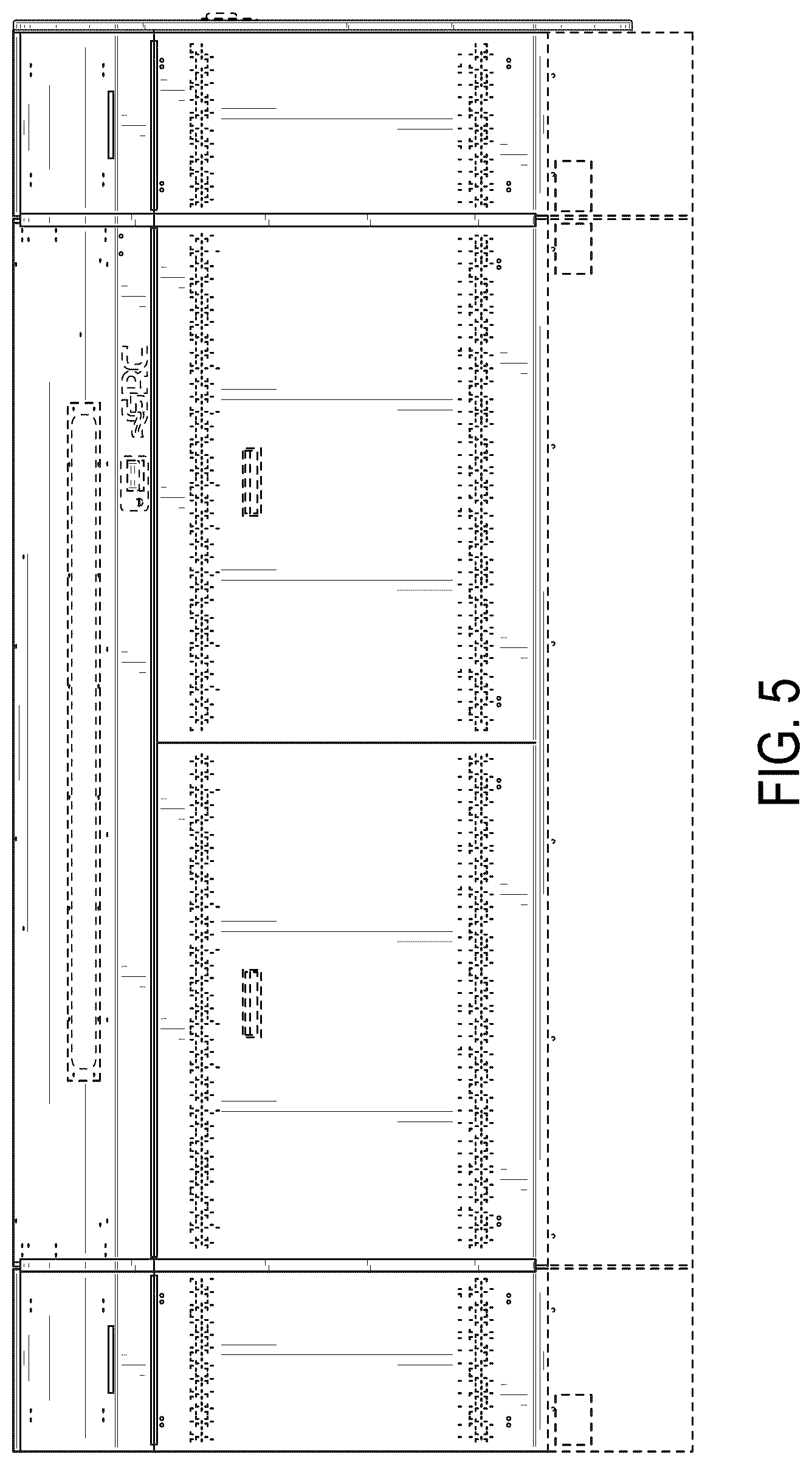 Patent USD1124280 Figure 5 – Cooling system enclosure