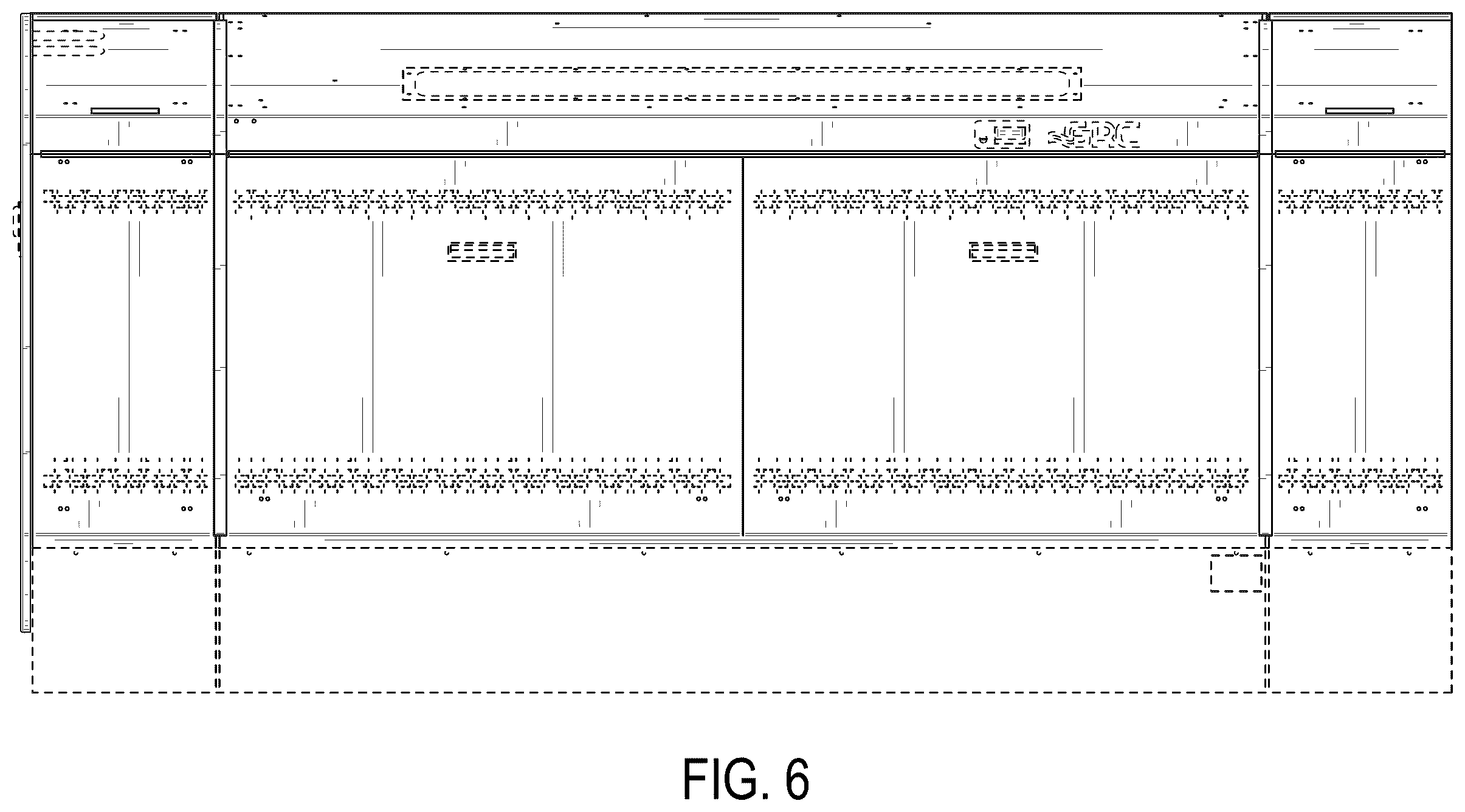 Patent USD1124280 Figure 6 – Cooling system enclosure