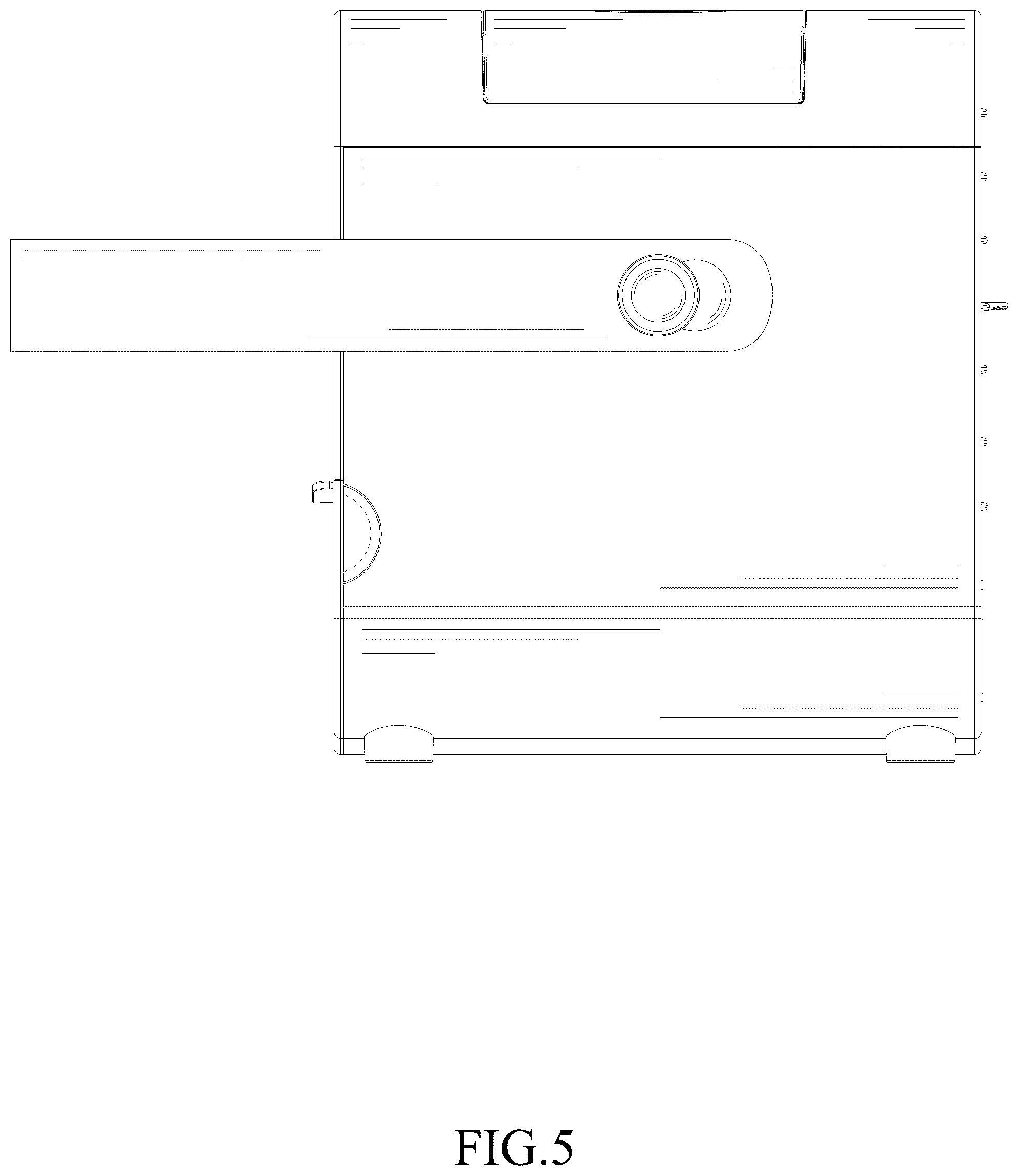 Patent USD1124281 Figure 5 – Air cooler