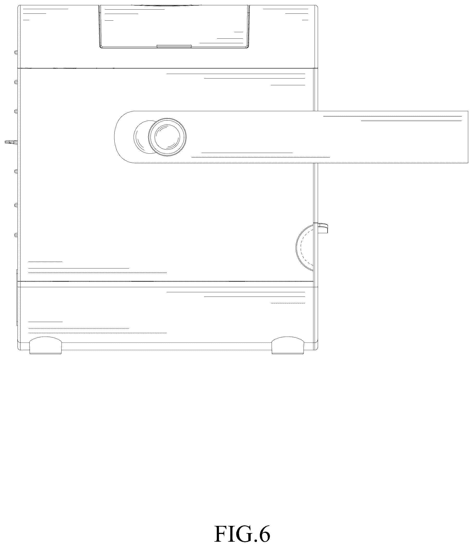 Patent USD1124281 Figure 6 – Air cooler