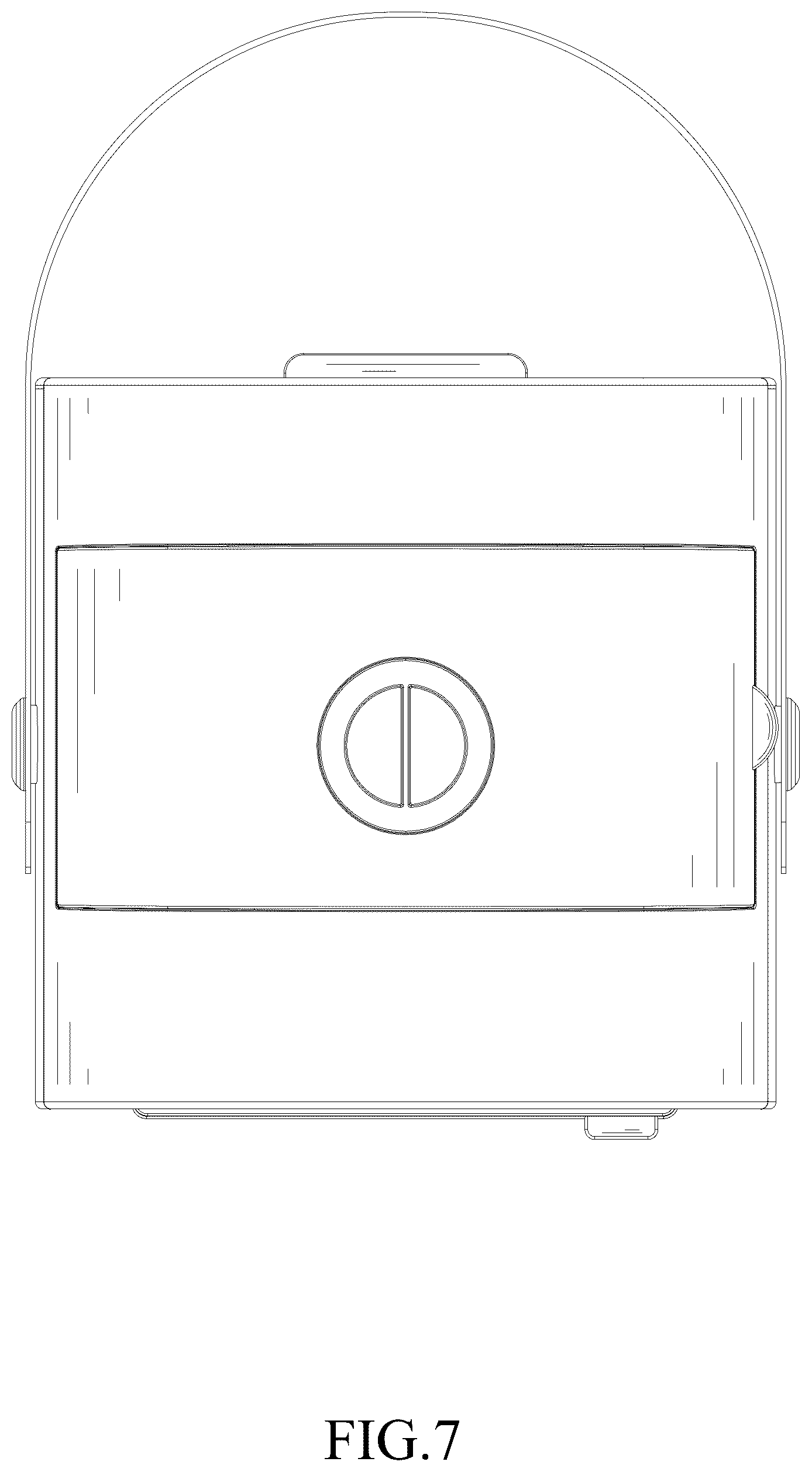 Patent USD1124281 Figure 7 – Air cooler
