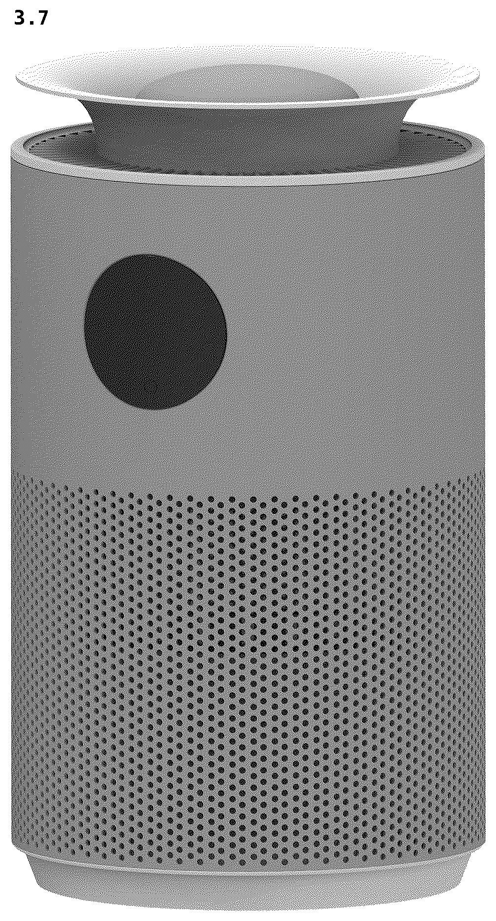 Patent USD1124284 Figure 7 – Humidifier
