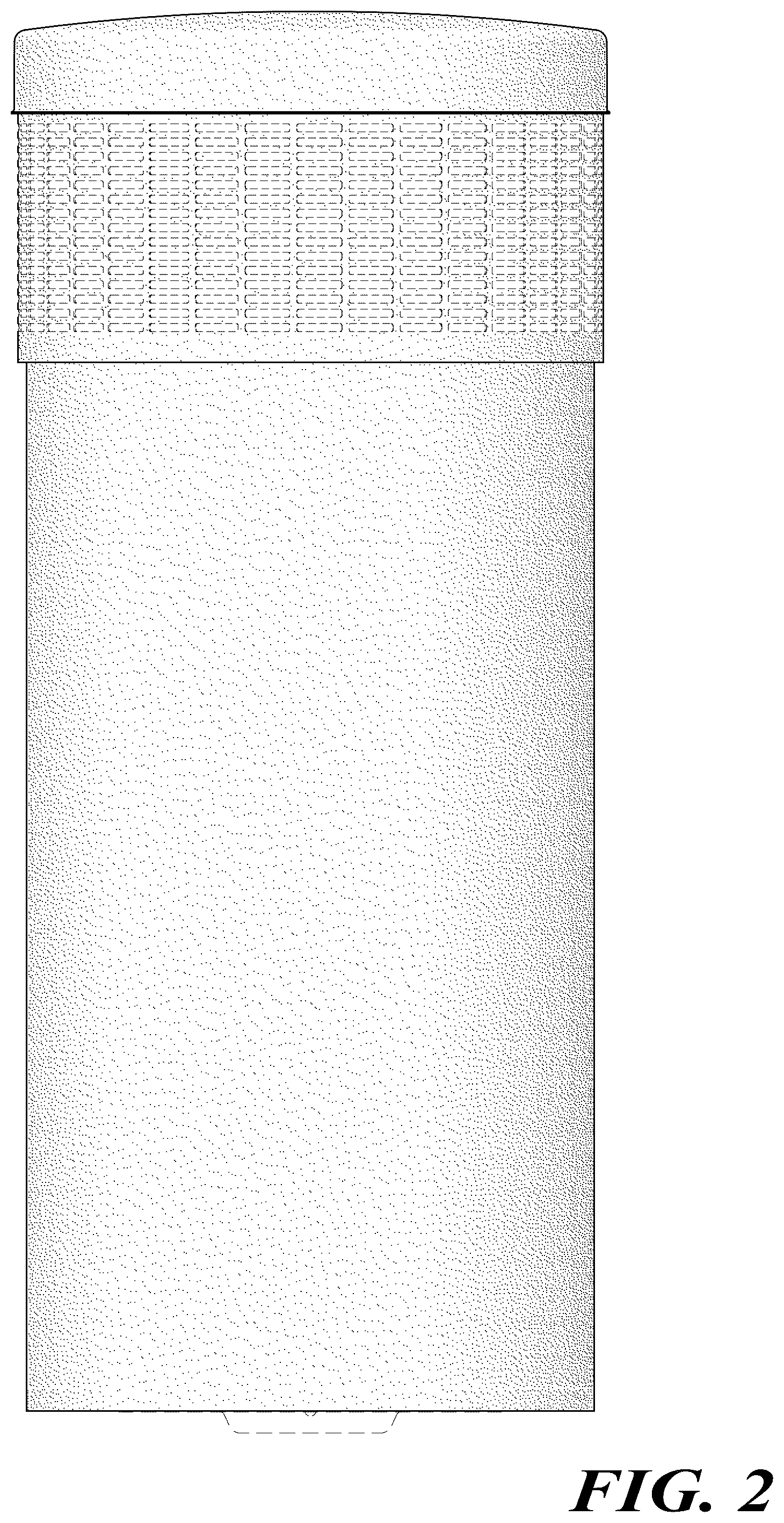 Patent USD1124285 Figure 2 – Air cleaner