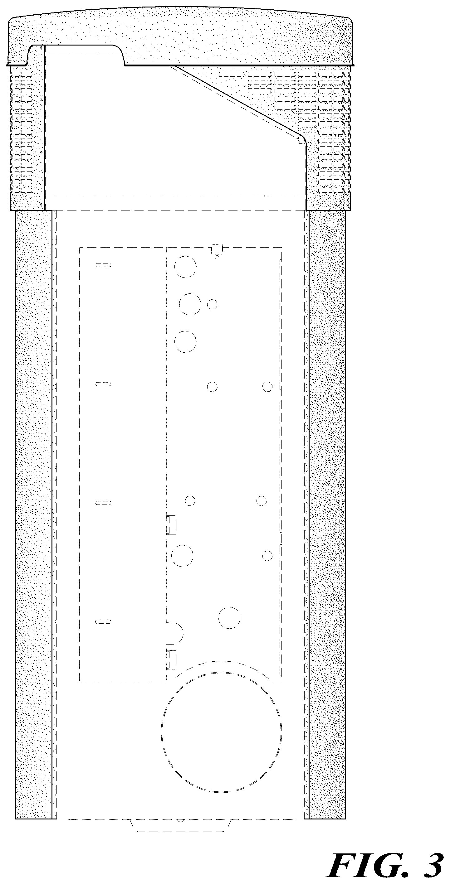 Patent USD1124285 Figure 3 – Air cleaner