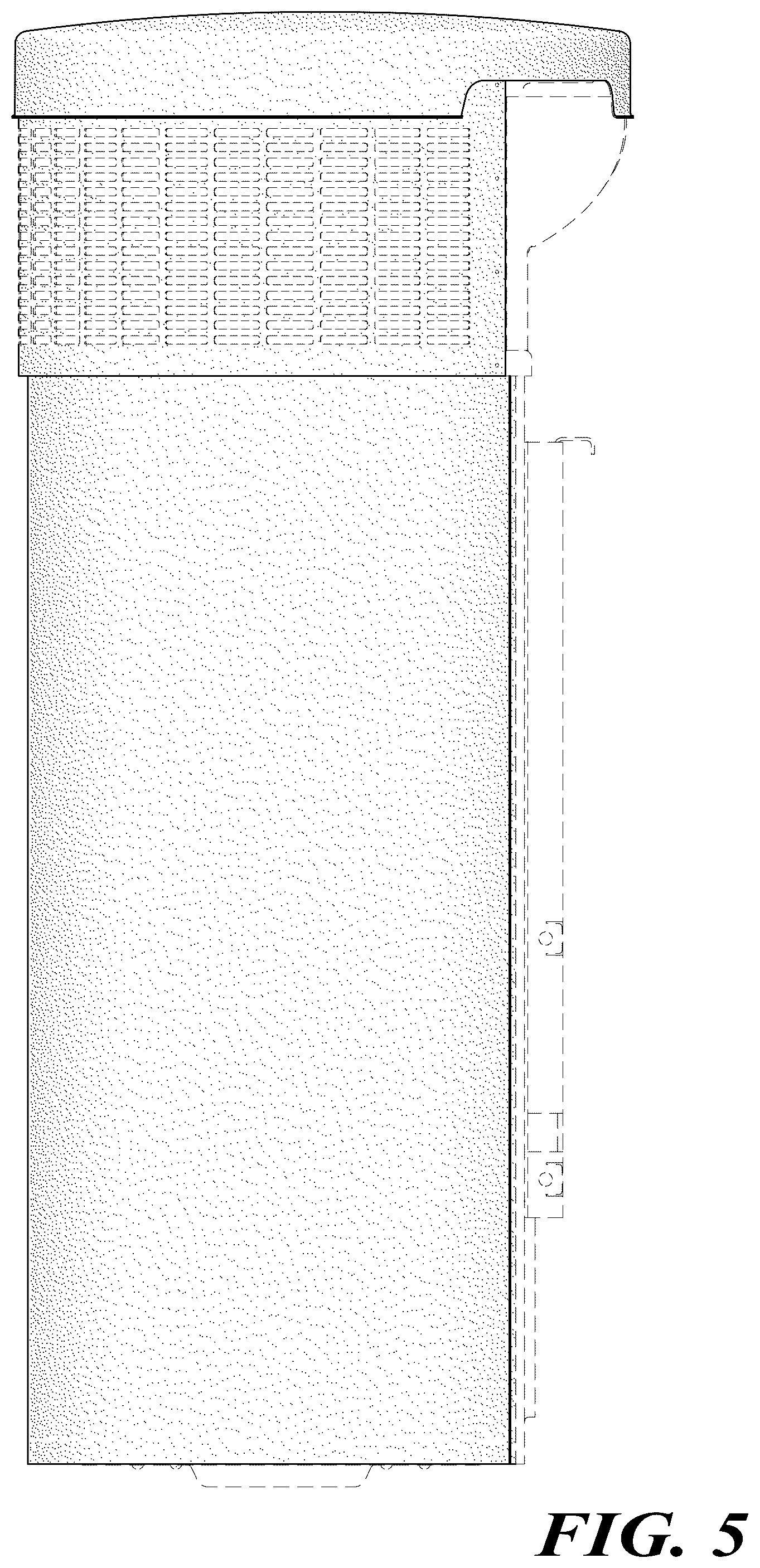 Patent USD1124285 Figure 5 – Air cleaner