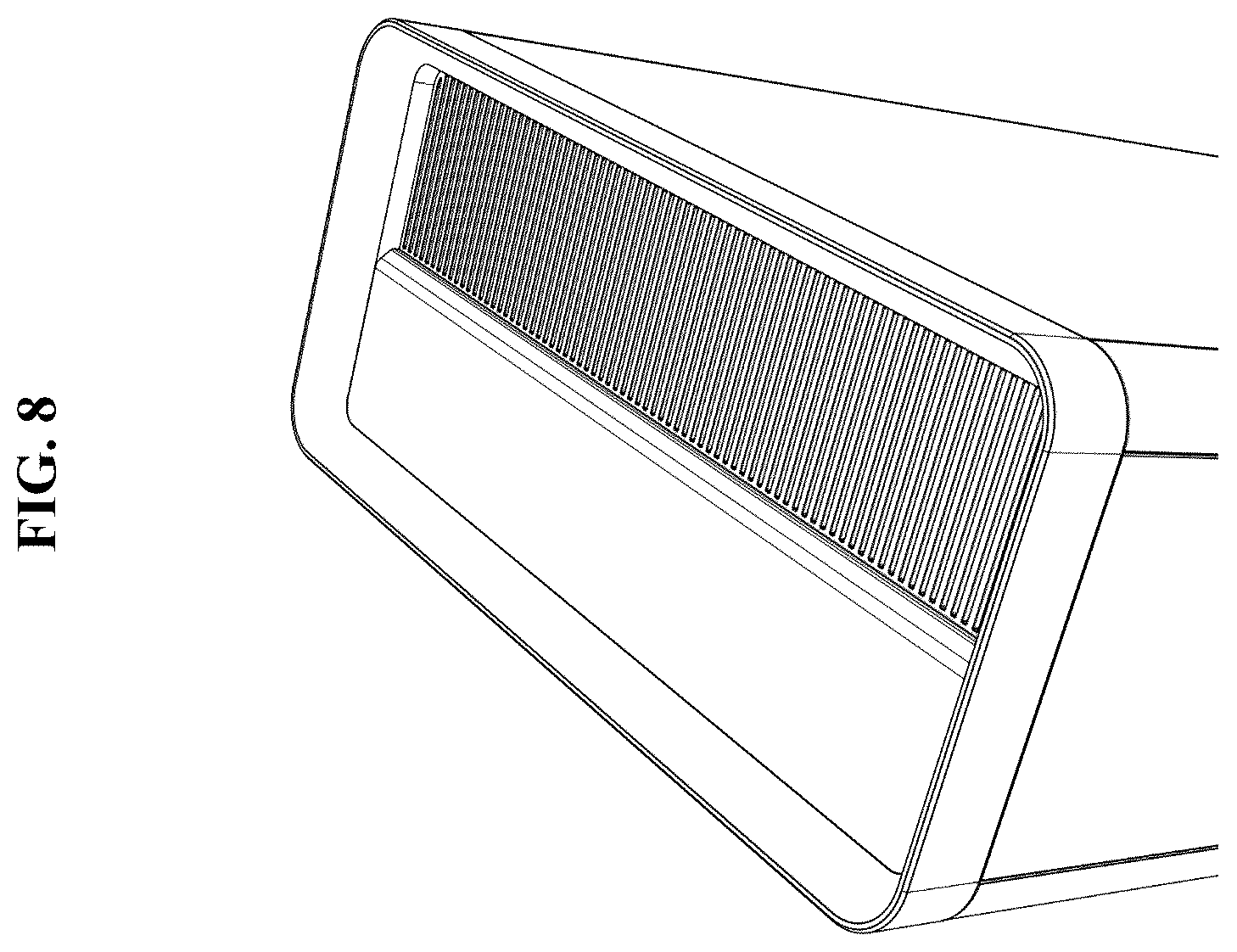 Patent USD1124286 Figure 8 – Air purifier