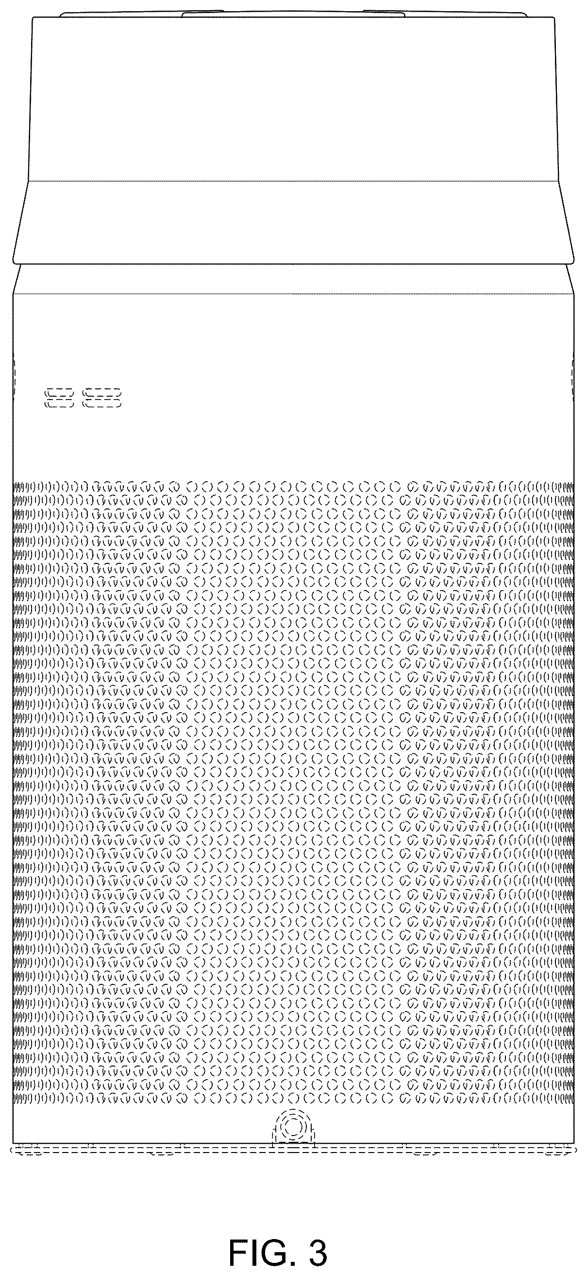 Patent USD1124287 Figure 3 – Air purifier