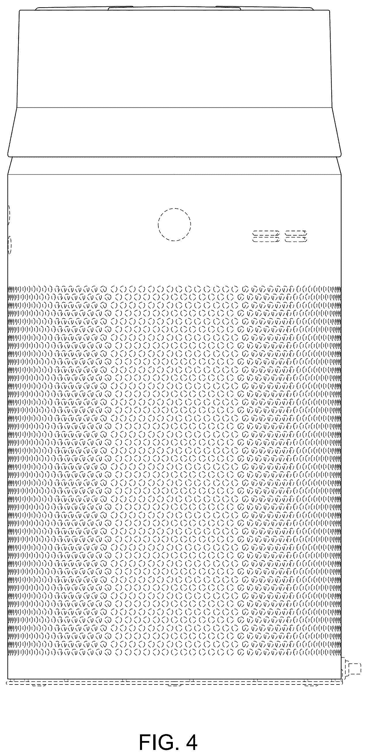 Patent USD1124287 Figure 4 – Air purifier