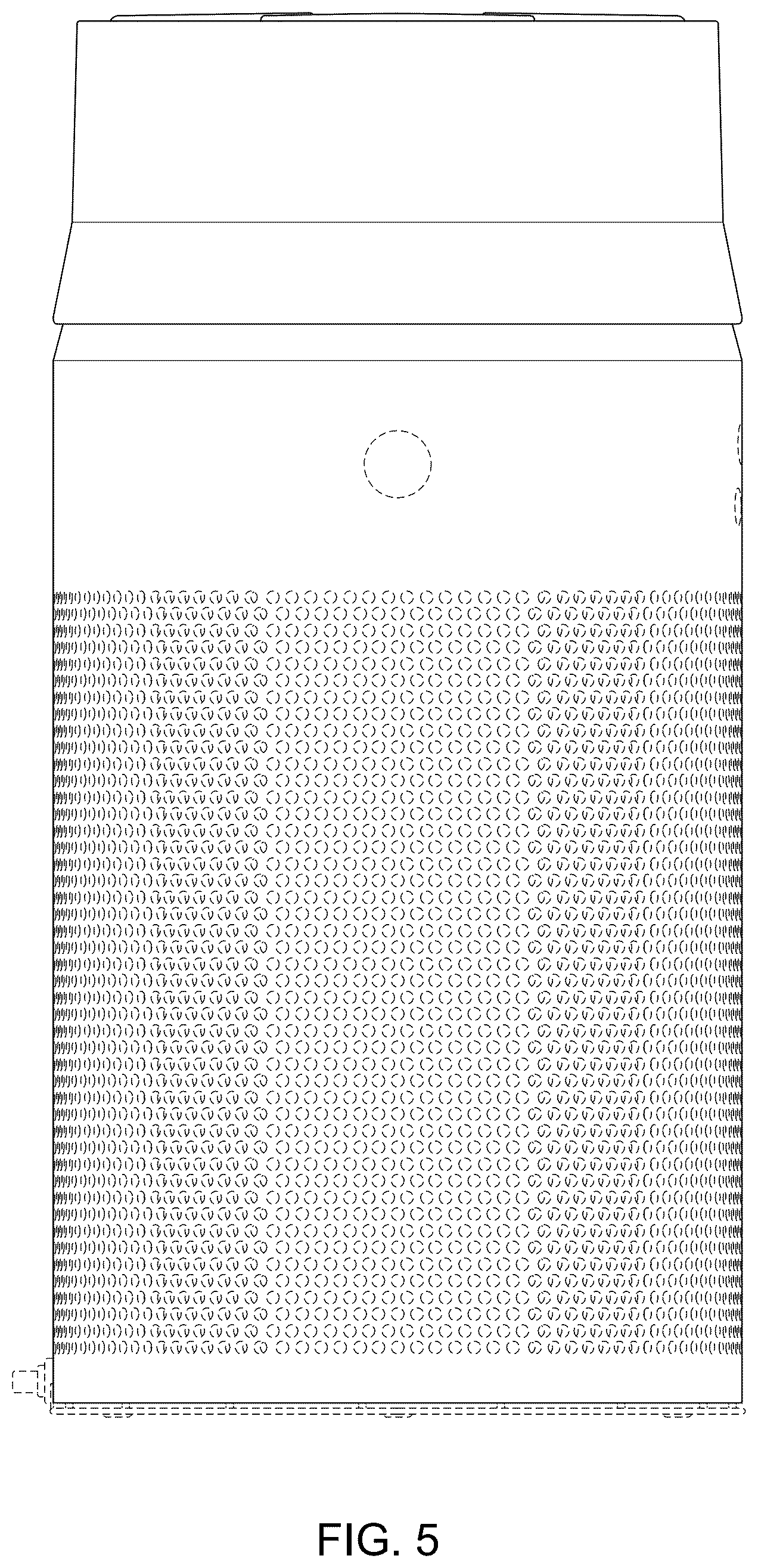 Patent USD1124287 Figure 5 – Air purifier