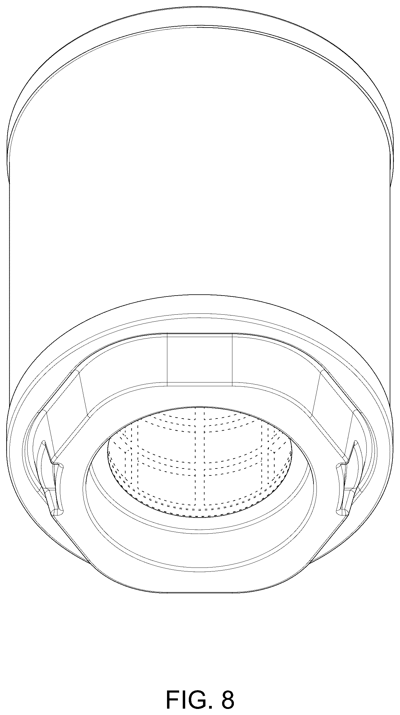 Patent USD1124288 Figure 8 – Filter element