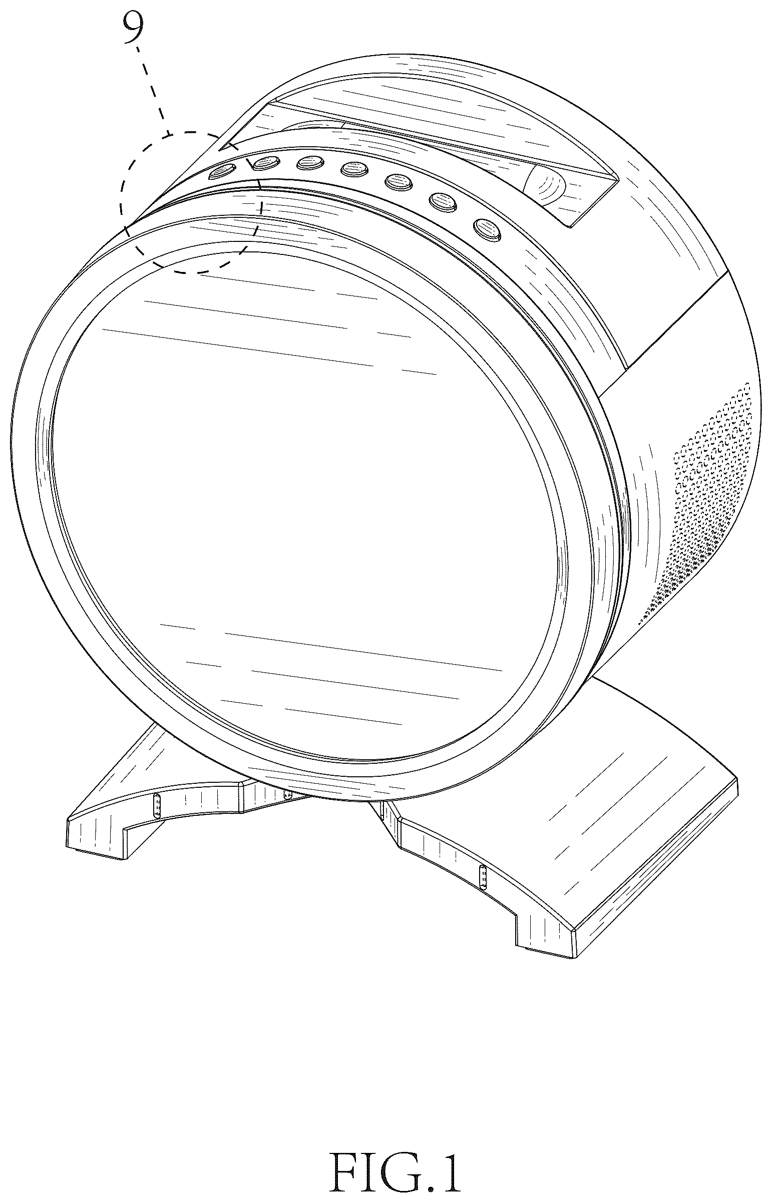 Patent USD1124289 Figure 1 – Aromatherapy humidifier