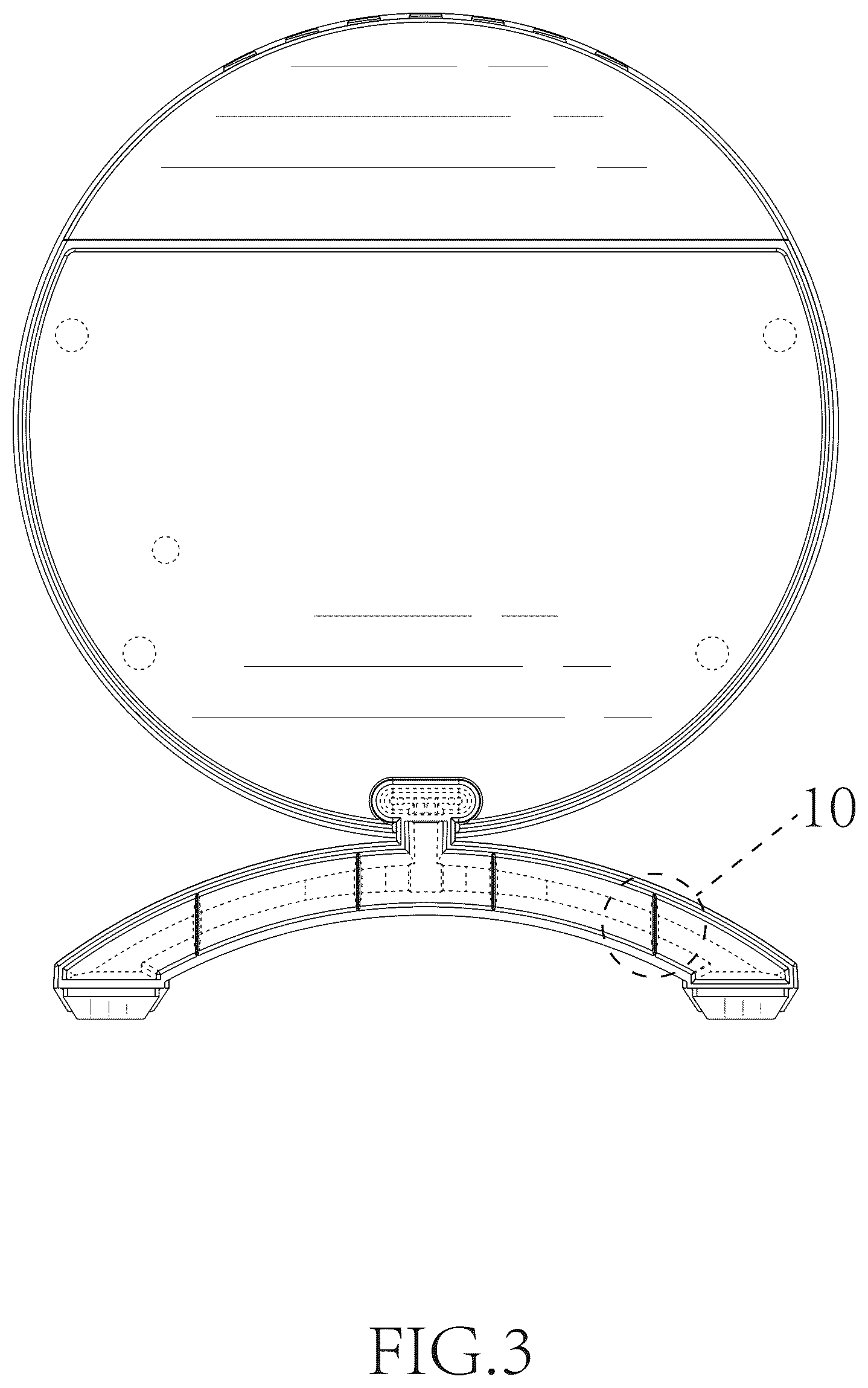 Patent USD1124289 Figure 3 – Aromatherapy humidifier
