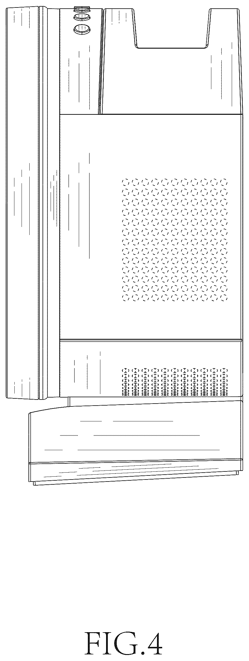 Patent USD1124289 Figure 4 – Aromatherapy humidifier