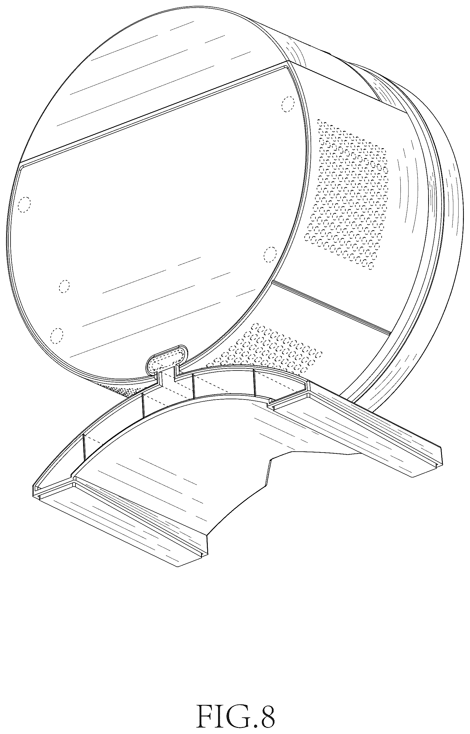 Patent USD1124289 Figure 8 – Aromatherapy humidifier