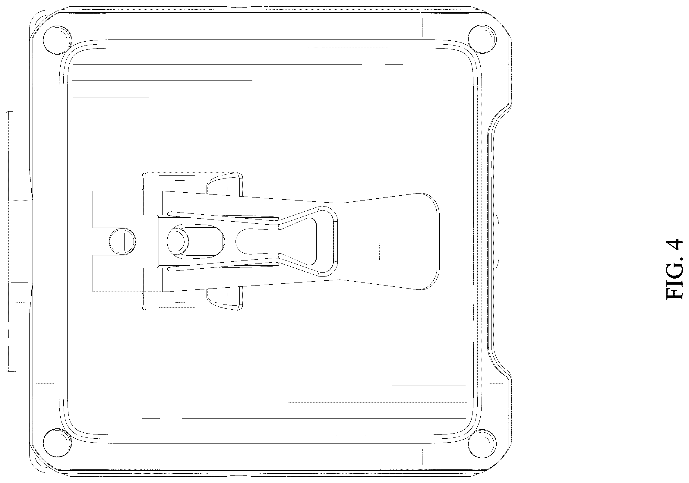 Patent USD1124292 Figure 4 – Waist fan