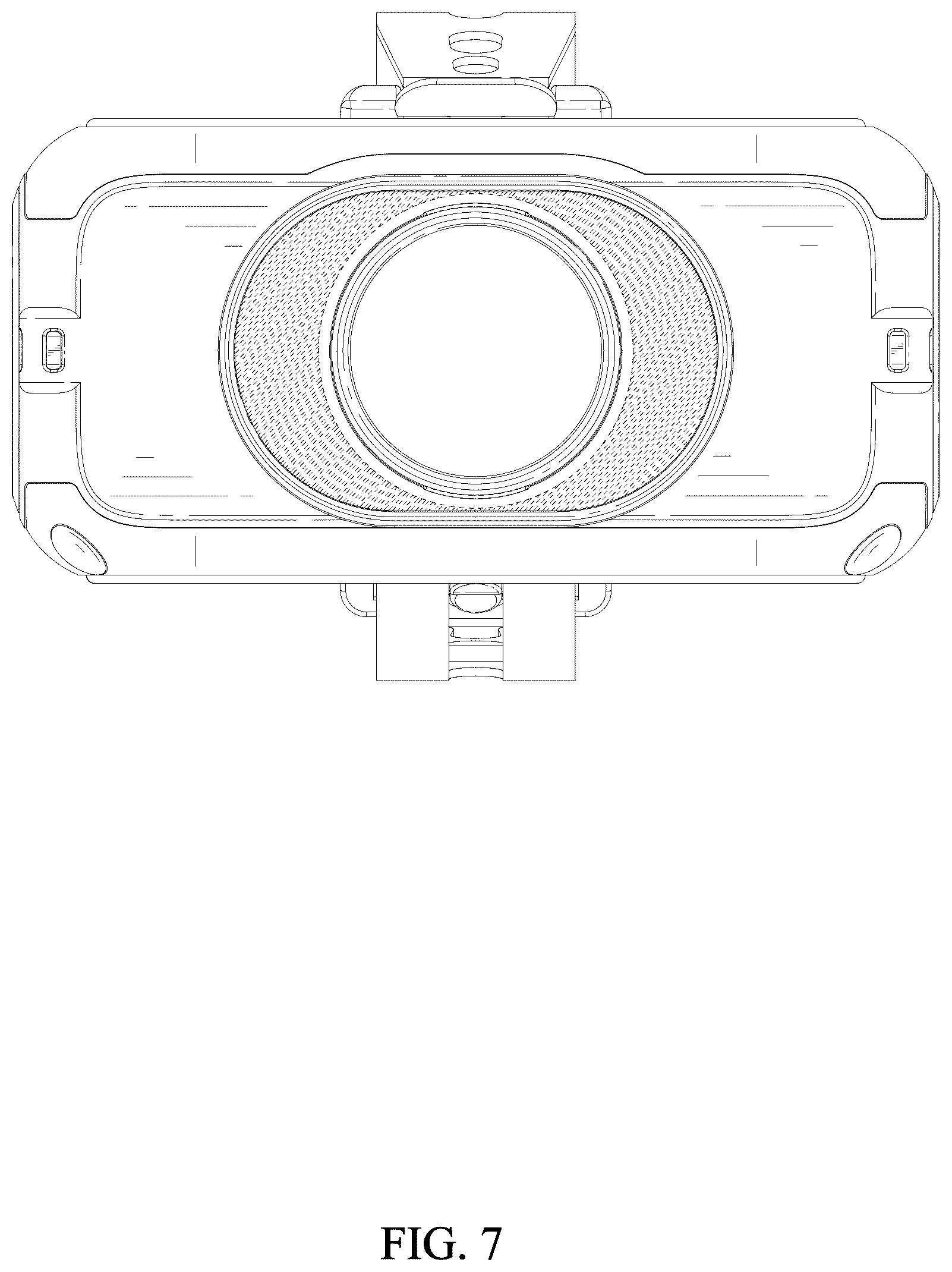 Patent USD1124292 Figure 7 – Waist fan