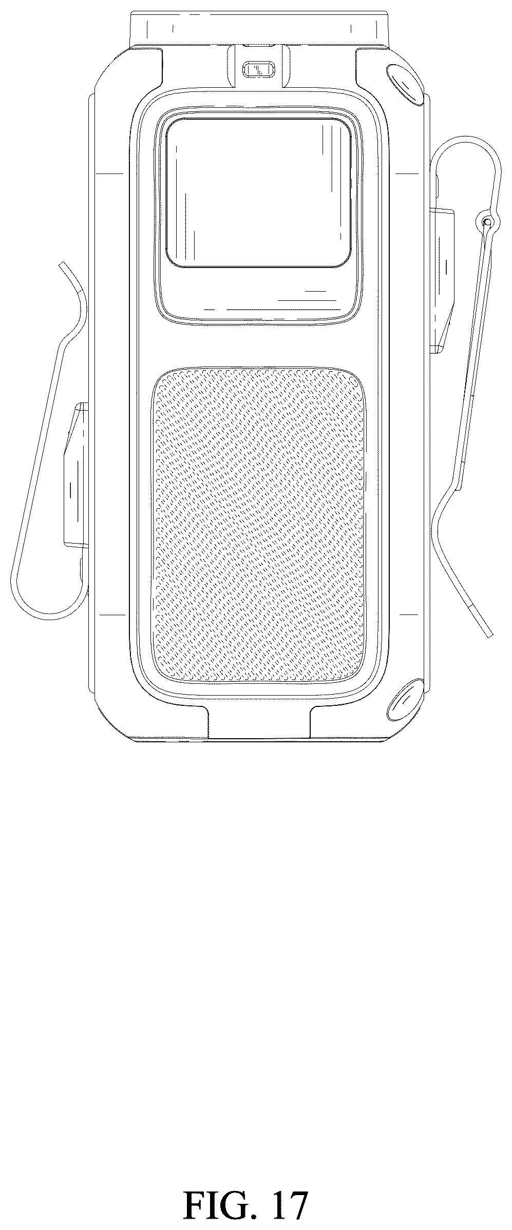 Patent USD1124292 Figure 17 – Waist fan