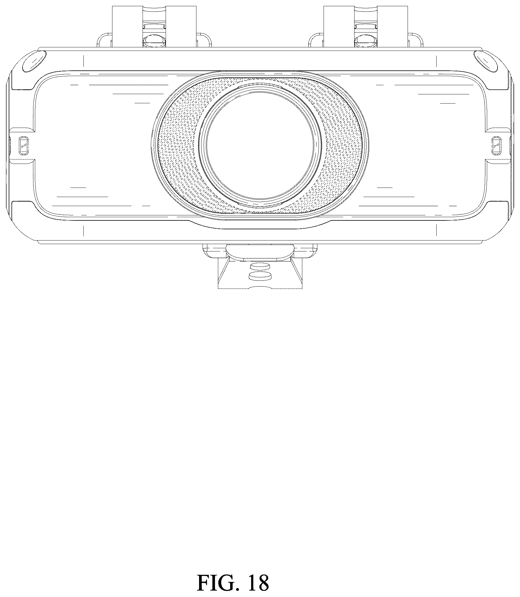 Patent USD1124292 Figure 18 – Waist fan
