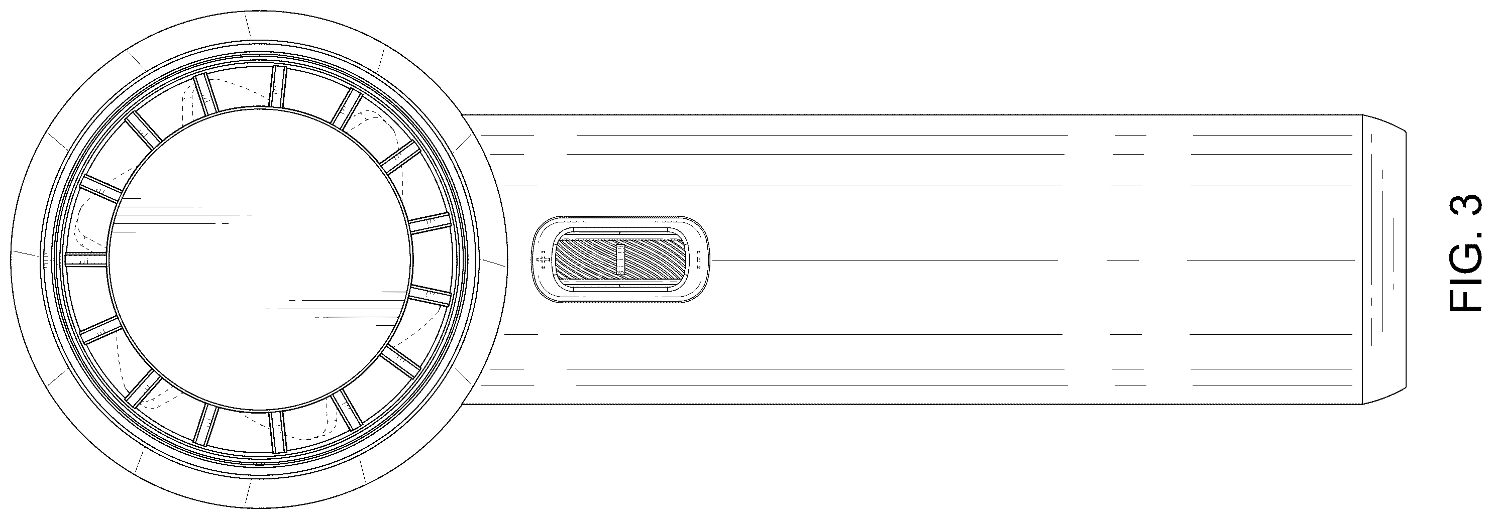 Patent USD1124293 Figure 3 – Fan