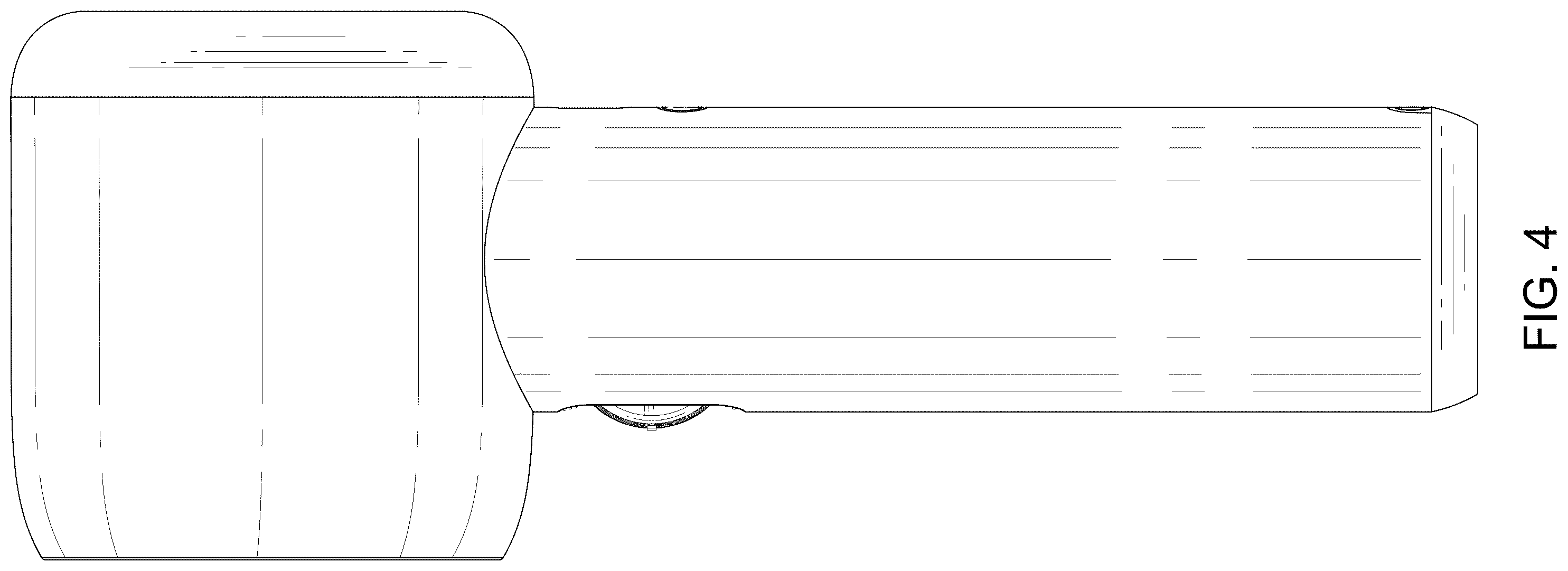 Patent USD1124293 Figure 4 – Fan