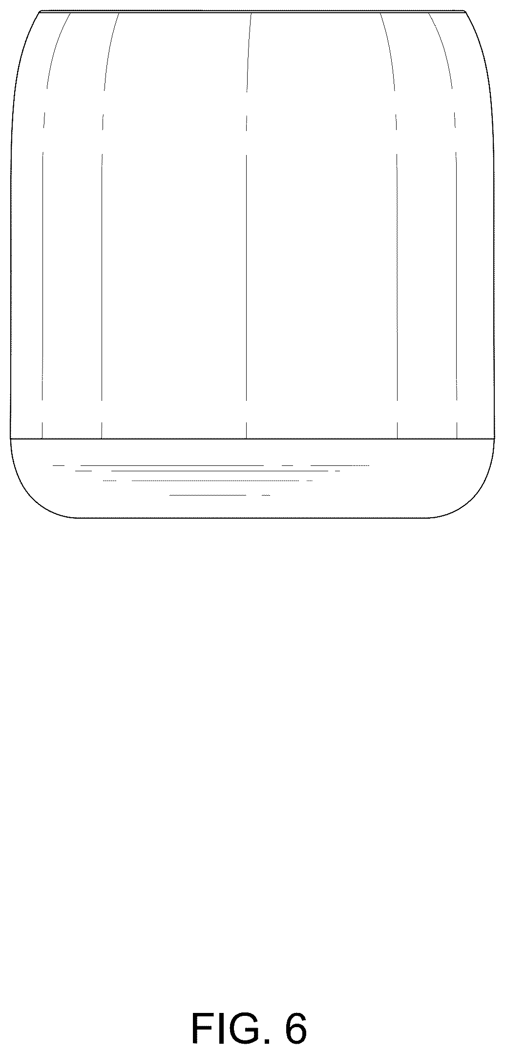 Patent USD1124293 Figure 6 – Fan