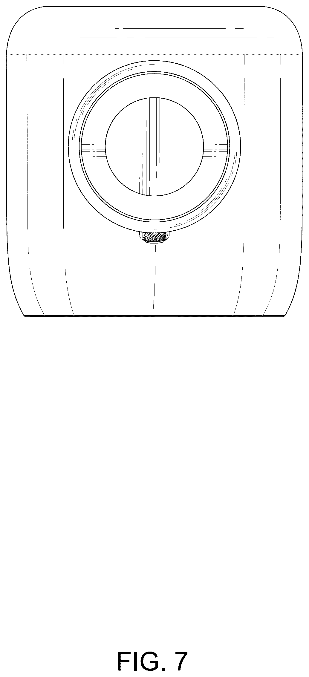 Patent USD1124293 Figure 7 – Fan
