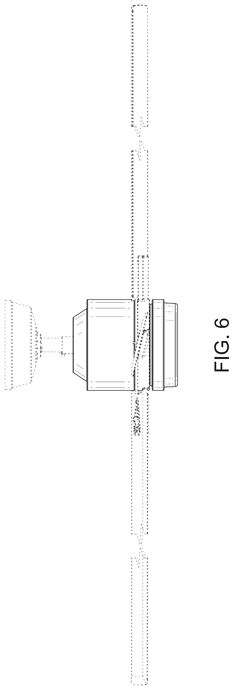 Patent USD1124295 Figure 6 – Ceiling fan