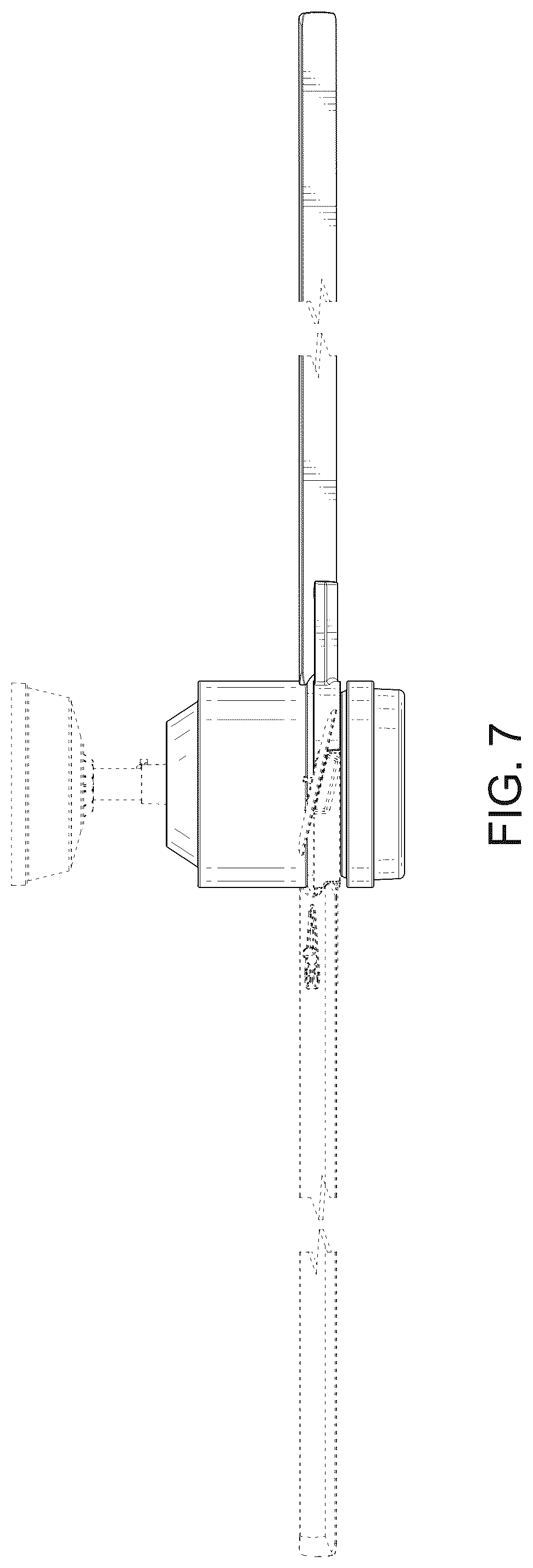 Patent USD1124295 Figure 7 – Ceiling fan