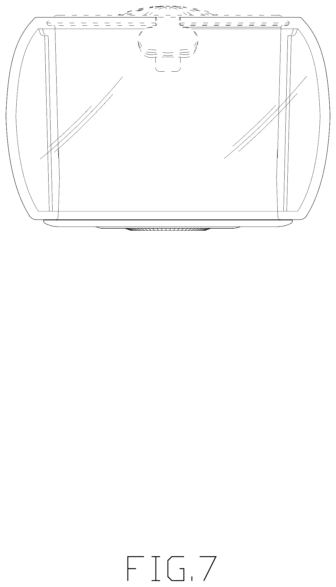 Patent USD1124297 Figure 7 – Handheld fan