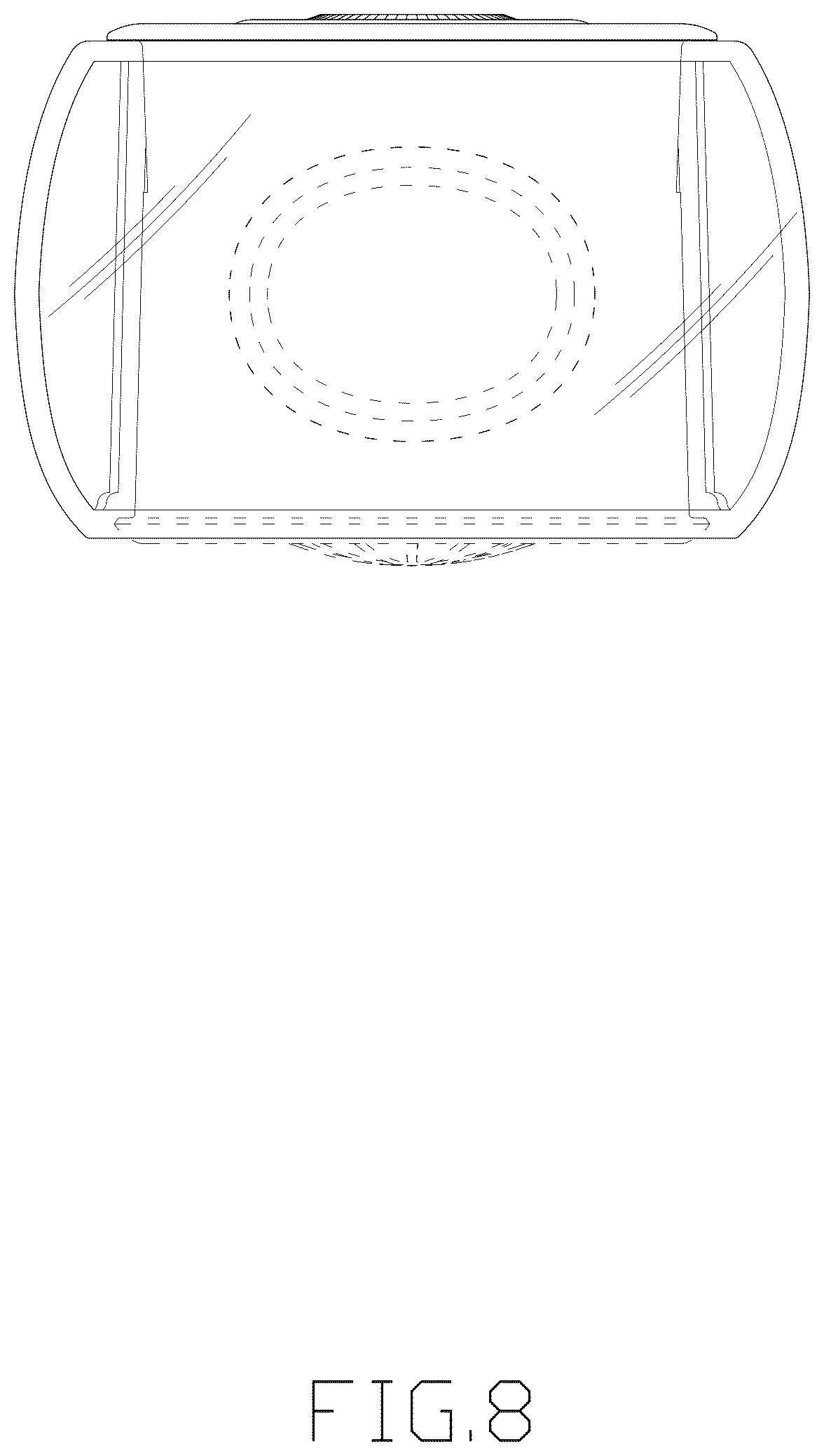 Patent USD1124297 Figure 8 – Handheld fan