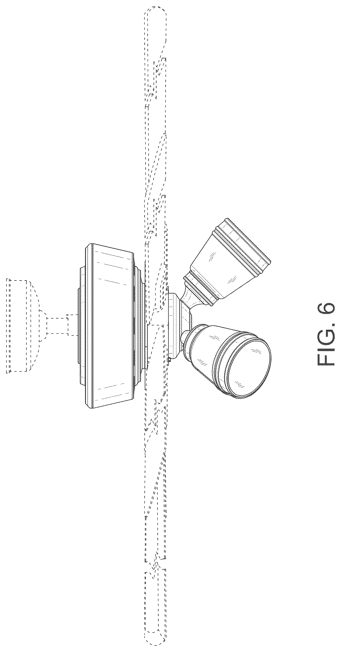 Patent USD1124298 Figure 6 – Ceiling fan