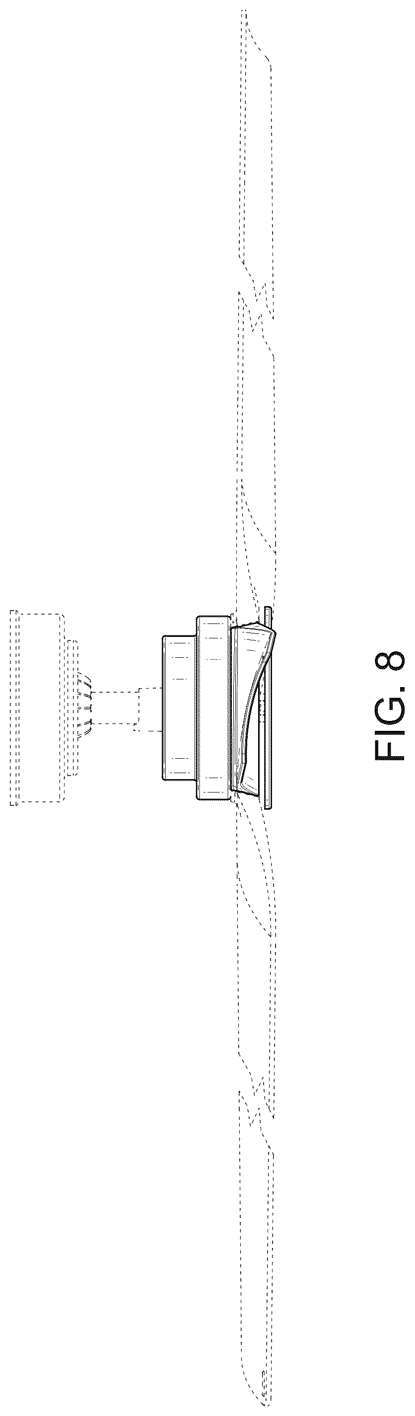 Patent USD1124301 Figure 8 – Ceiling fan