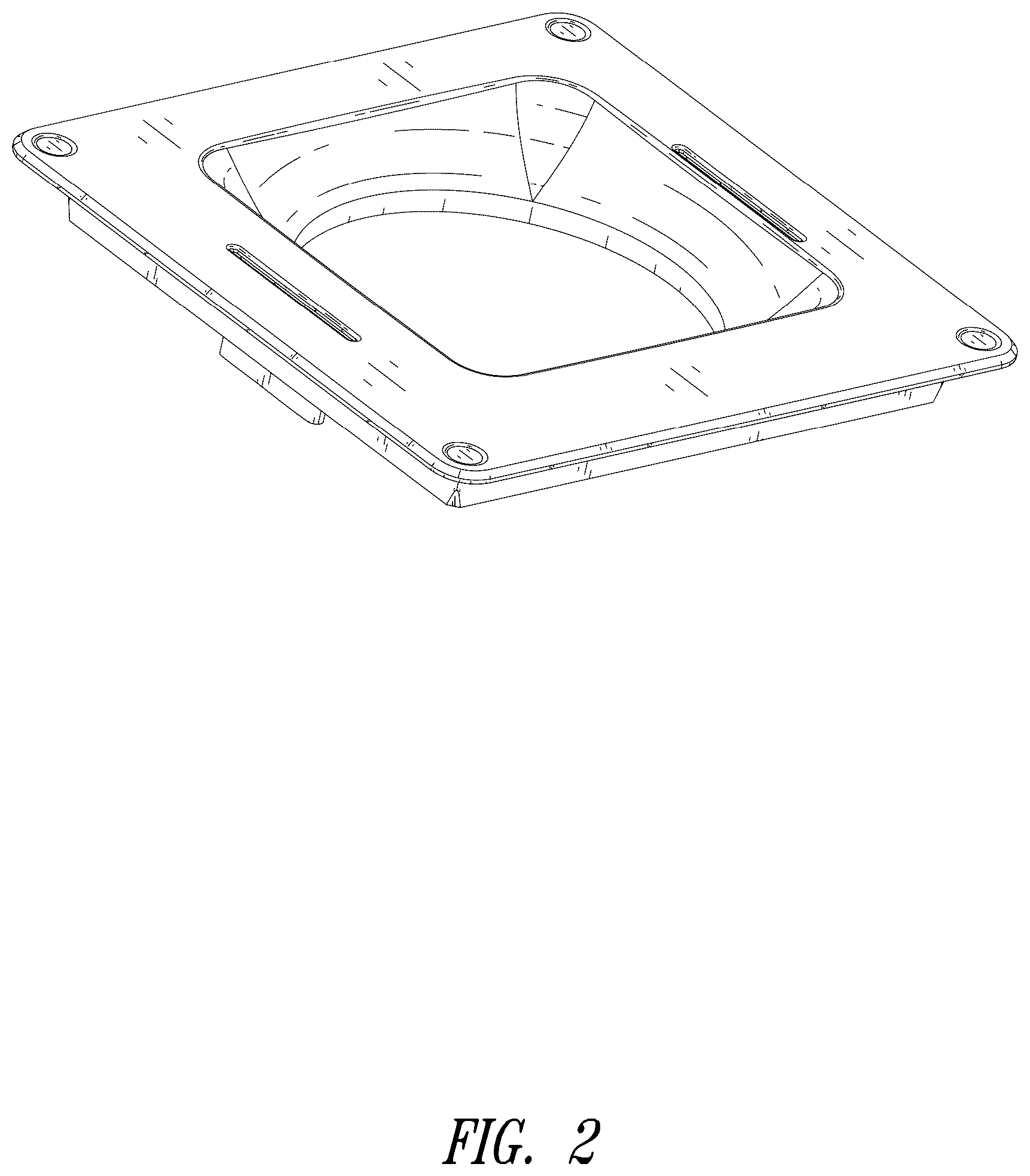 Patent USD1124303 Figure 2 – Trim seal